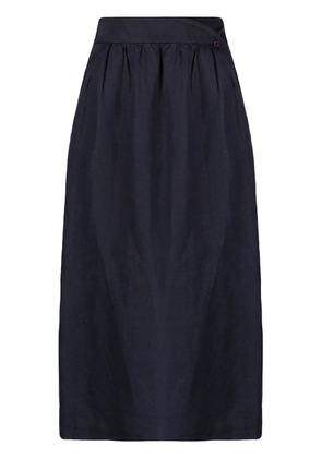 Giorgio Armani Pre-Owned 1990s knee-length wrap skirt - Blue