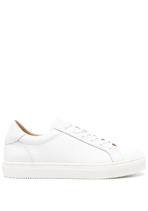 Boggi Milano panelled leather sneakers - White