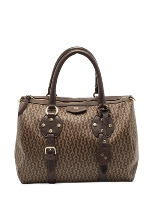 Aigner Vintage canvas tote bag - Brown