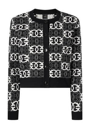 PINKO pattern cardigan - Black
