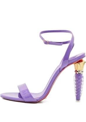 Christian Louboutin Pre-Owned Lipgloss sculpted-heel sandals - Purple
