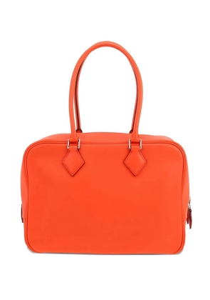 Hermès Pre-Owned 2017s Plume zipped handbag - Orange