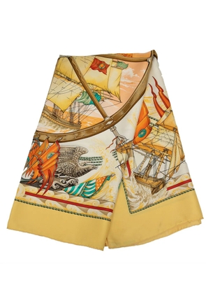 Hermès Pre-Owned 2000-2020 Vive le Vent Silk Scarf scarves - Multicolour