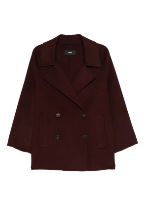 Arma double-breasted wool coat - Green