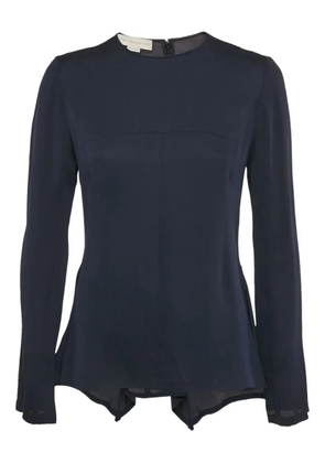 Stella McCartney Pre-Owned 2024 asymmetric draped blouse - Blue
