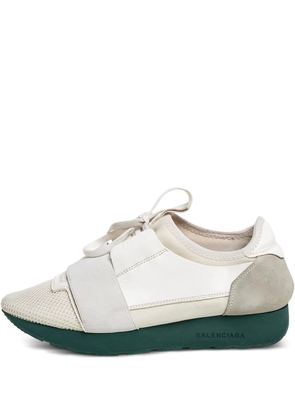 Balenciaga Pre-Owned Race Runners sneakers - White