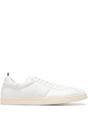 Officine Creative Karma leather sneakers - White