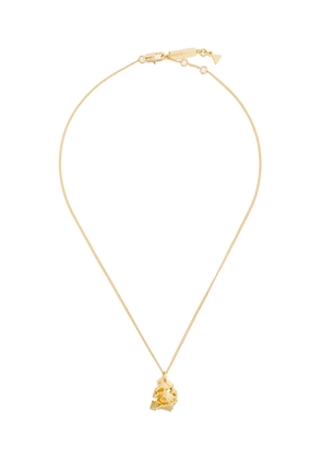 Coup De Coeur Vortex Stone short pendant necklace - Metallic