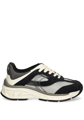 Emporio Armani panelled sneakers - Black