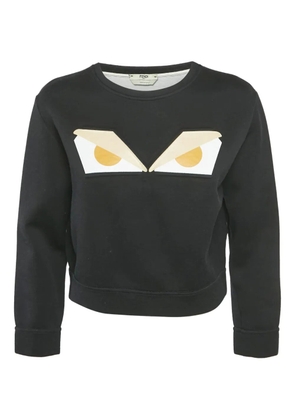 Fendi Pre-Owned Monster Eyes sweatshirt - Black