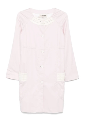 A.N.G.E.L.O. Vintage Cult 2010s pre-owned pleat-embellished coat - Pink
