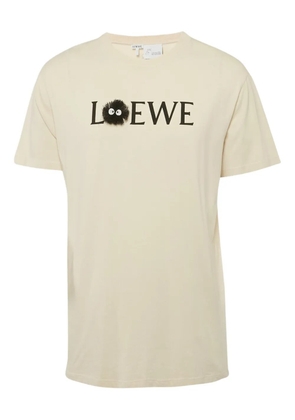 Loewe Pre-Owned graphic-print T-shirt - Neutrals