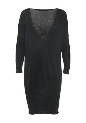 Balenciaga Pre-Owned V-neck knitted dress - Black