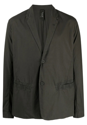 Transit narrow-lapels cotton blazer - Green