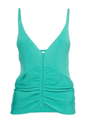 SANDRO ribbed top - Green