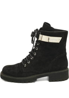 Giuseppe Zanotti suede boots - Black