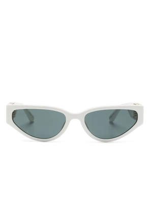 Linda Farrow Tomie cat-eye sunglasses - White