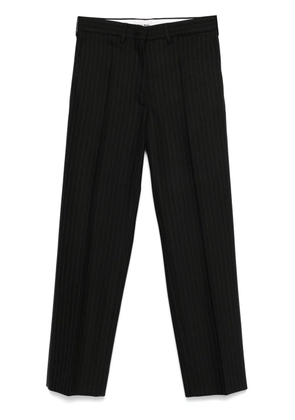 Miu Miu pinstriped trousers - Black
