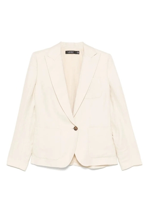 Lauren Ralph Lauren single-breasted blazer - Neutrals