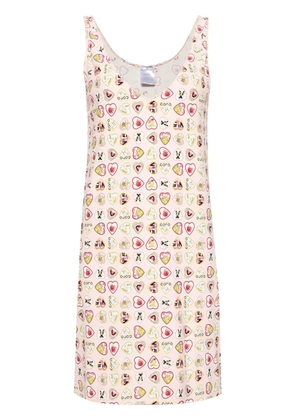 CHANEL Pre-Owned 2006 Valentine mini dress - Pink