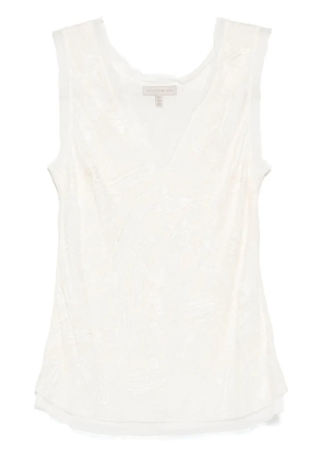SHIATZY CHEN Sense of Ink Collection silk vest - White
