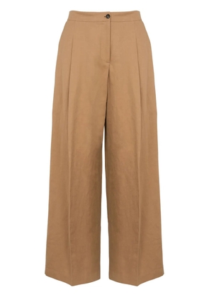 Yves Salomon pleated trousers - Neutrals