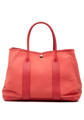 Hermès Pre-Owned 2011 Toile and Negonda Garden Party 36 tote bag - Pink