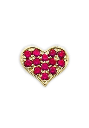 ROBINSON PELHAM 14K yellow gold Ruby Heart earring
