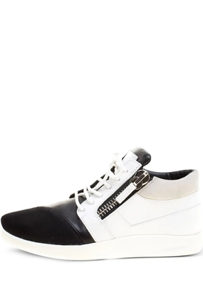 Giuseppe Zanotti Vintage pre-owned Megatron zip-detail high-top sneakers - Black