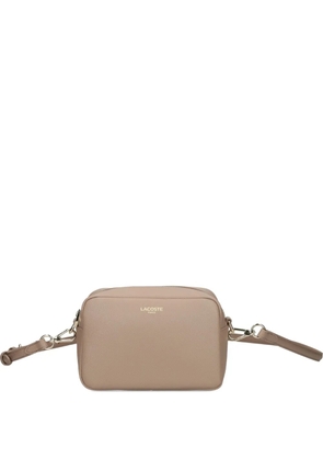 Lacoste Champs-Élysées leather cross body - Neutrals