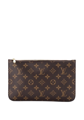 Louis Vuitton Pre-Owned Neverfull Pochette Monogram Canvas Large pouch - Brown