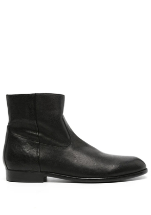 Buttero Floyd leather ankle boots - Black