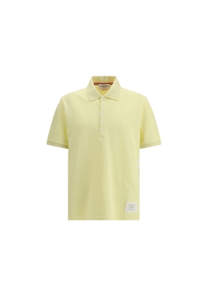Thom Browne Yellow Cotton Polo Shirt - 2