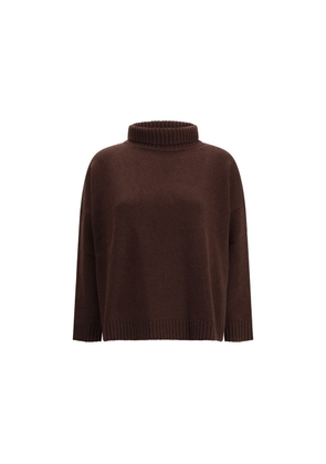 Max Mara Brown Fleece Wool Top - L