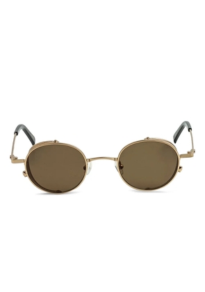Epos Tarsis round-frame metal sunglasses - Gold