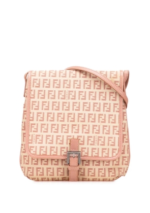 Fendi Pre-Owned 2012-2025 Zucchino Canvas crossbody bag - Brown