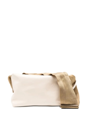 Uma Wang medium leather shoulder bag - Neutrals