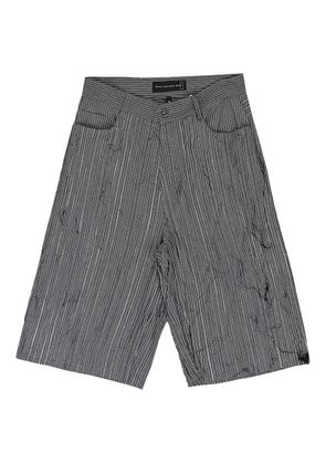 Who Decides War exposed-seam shorts - Grey