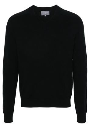 BOMPARD Hammered V-neck sweater - Black