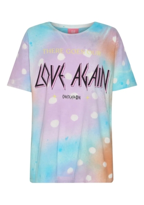One Teaspoon tie-dye T-shirt - Blue