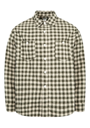 Post O'alls St Louis checked shirt - Grey