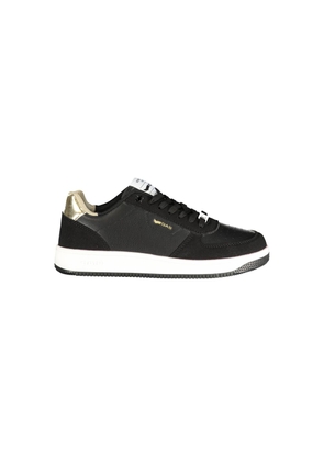 Gas Black Polyurethane Women Sneaker - EU36/US6