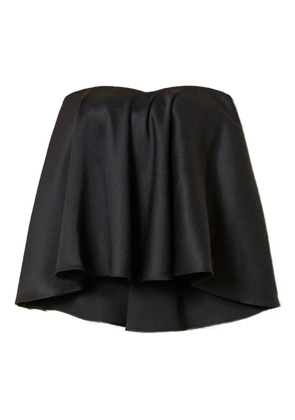 TWINSET satin bustier top - Black