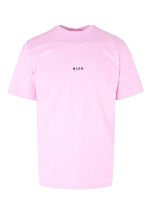 MSGM logo T-shirt - Pink