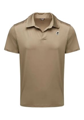 K-Way logo T-shirt - Neutrals