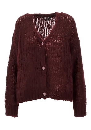 Weekend Max Mara button textured knit cardigan
