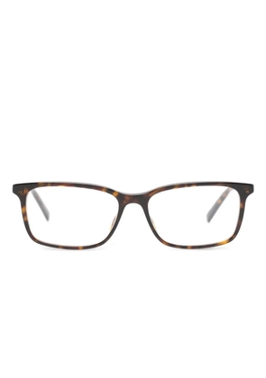 Gucci Eyewear rectangle-frame glasses - Brown