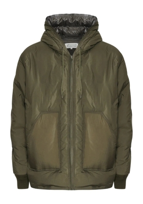 Maison Margiela hooded padded jacket - Green