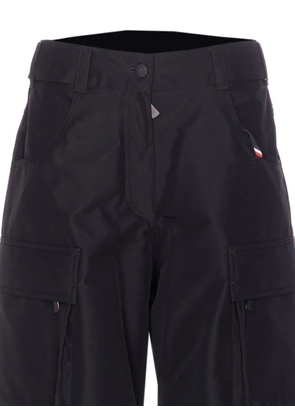 Moncler Grenoble patch-logo ski cargo pants - Black