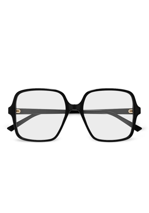 Gucci Eyewear logo-detail glasses - Black
